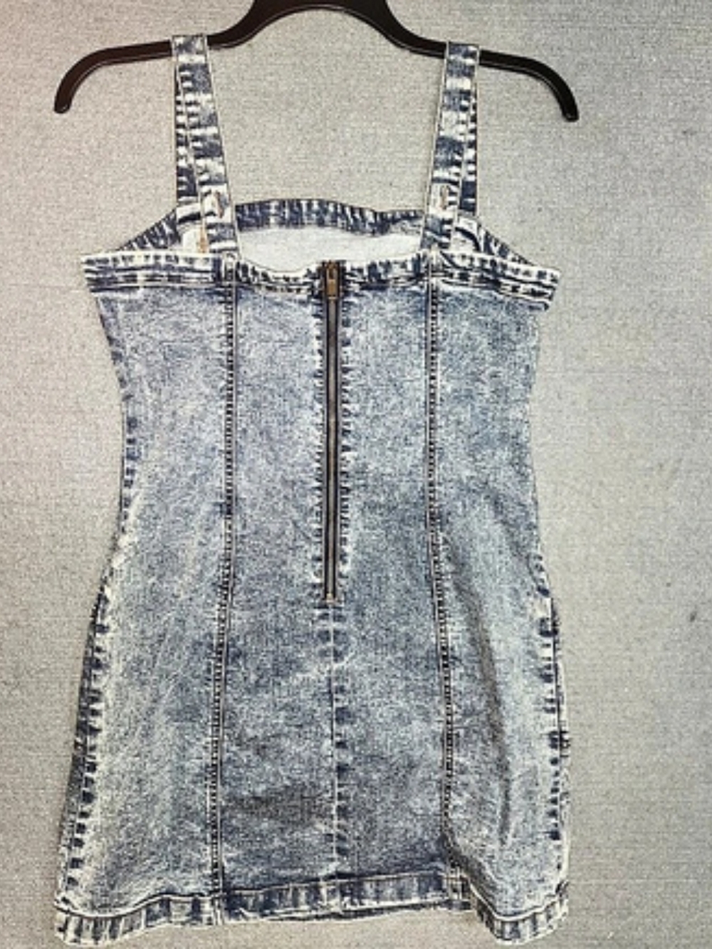 #465 Aeropostale Denim Mini Dress Size Large